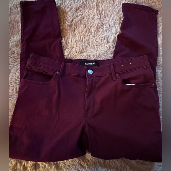 Express Denim - Express Mid-Rise Ankle Legging